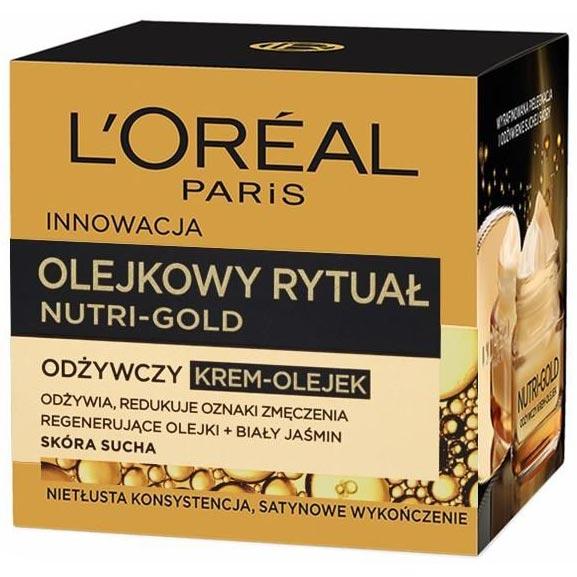 Loreal Nutri- Gold Olejkowy Rytuał odżywczy krem-olejek 50ml 