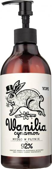 Yope mydło w płynie 500ml Wanilia i Cynamon