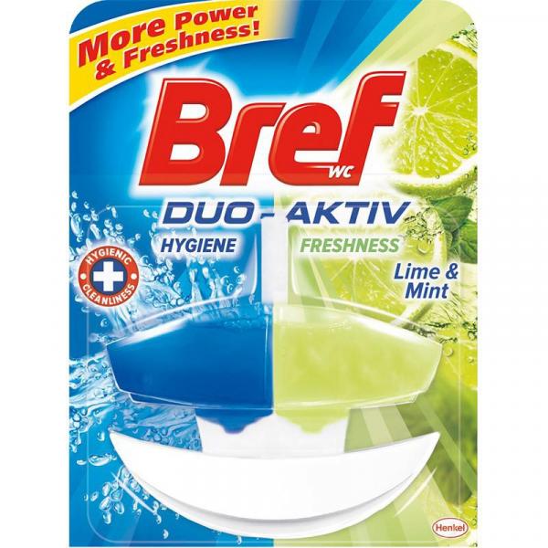 Bref Duo Aktiv Limonka i Mięta - kostka w płynie