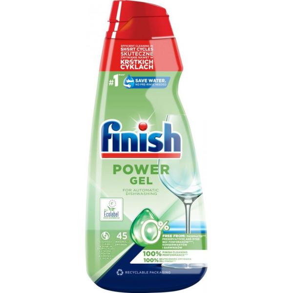 Finish żel do zmywarki 900ml ECO 0%
