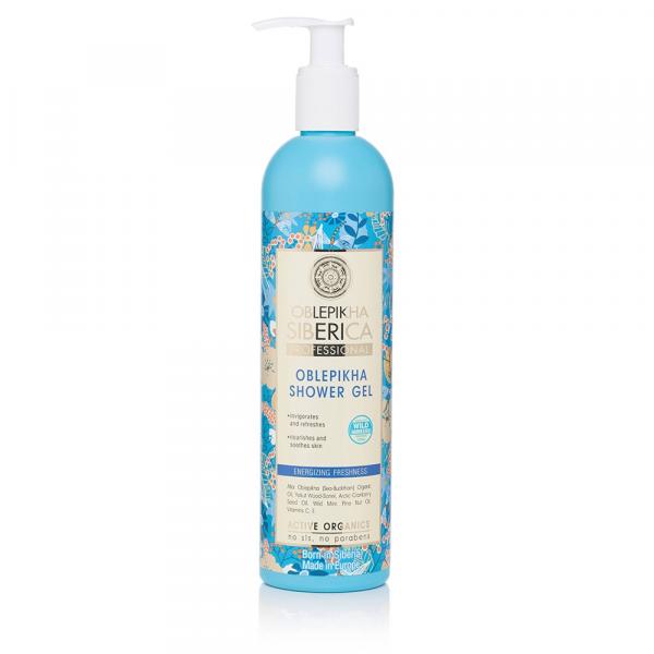 Natura Siberica seria rokitnikowa żel pod prysznic energia i świeżość 300ml