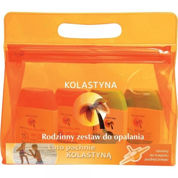 Kolastyna rodzinny zestaw do opalania