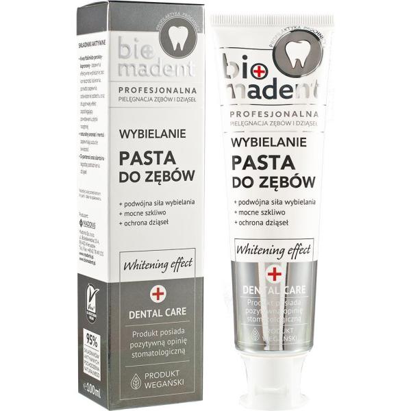 Bio Madent profesjonalna pasta do zębów 100ml Wybielająca
