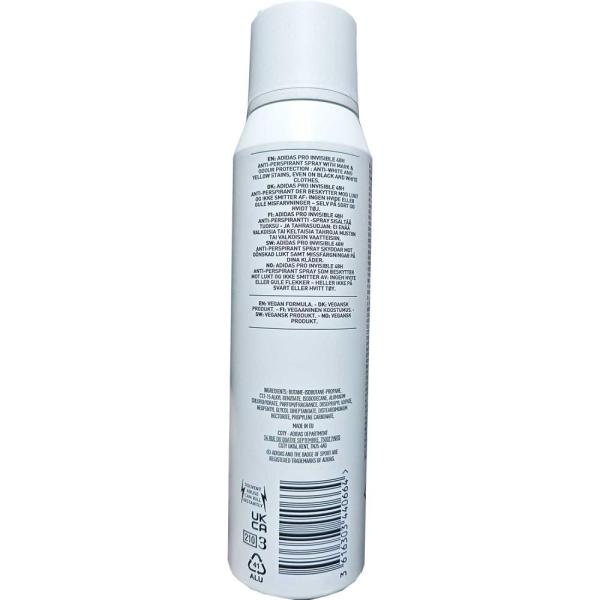 Adidas dezodorant damski 150ml Pro Invisible
