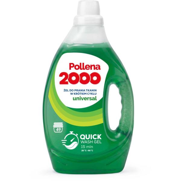 Pollena 2000 żel do prania Krótki Cykl 1,96L Uniwersalny
