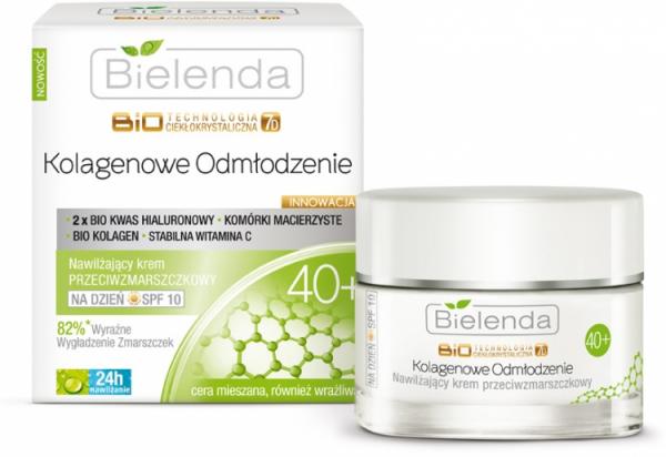 Bielenda BioTechnologia Ciekłokrystaliczna Kolagenowe Odmłodzenie 40+ krem na dzień 50ml
