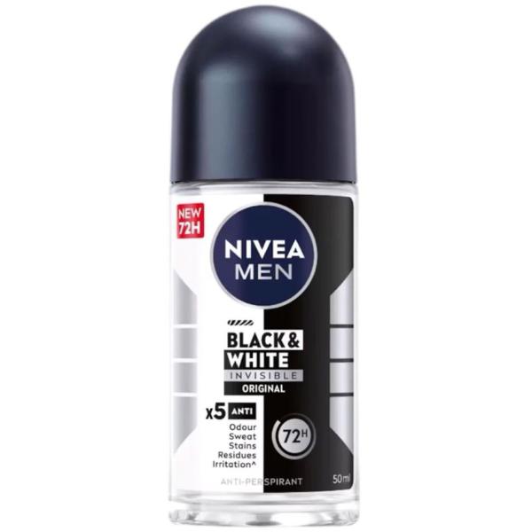 Nivea Men roll-on Invisible Black&White Original 50ml