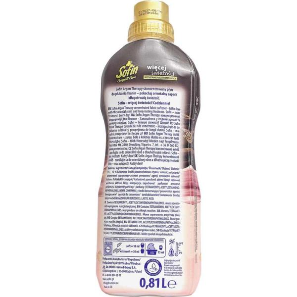 Sofin koncentrat do płukania 810ml Argan Therapy