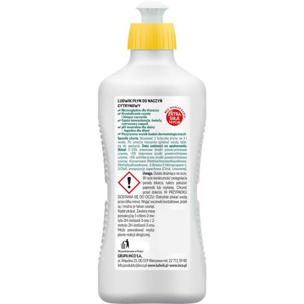 Ludwik do naczyń 250g cytryna