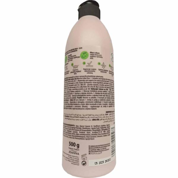 Joanna Bomba Kwiatowa balsam do ciała 500ml Lilia