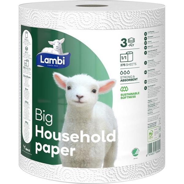 Lambi ręcznik Big 3-warstwowy
