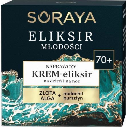 Soraya Eliksir Młodości krem – eliksir do twarzy 70+ naprawczy 50ml