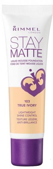 Rimmel Stay Matte podkład 103 True Ivory