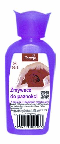 Poezja zmywacz do paznokci różany 60ml