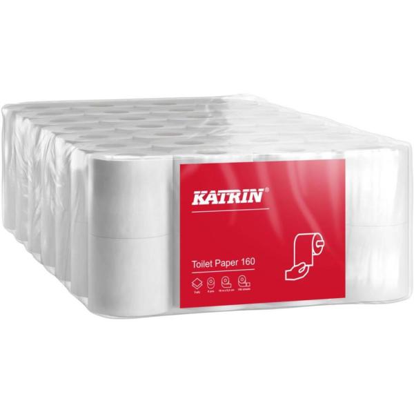 Katrin plus 112966 papier toaletowy, 2-warstwowy, 8 sztuk