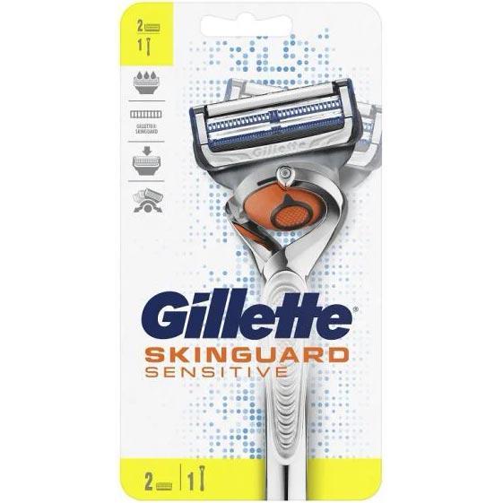Gillette Skinguard Sensitive golarka + 2 wkłady
