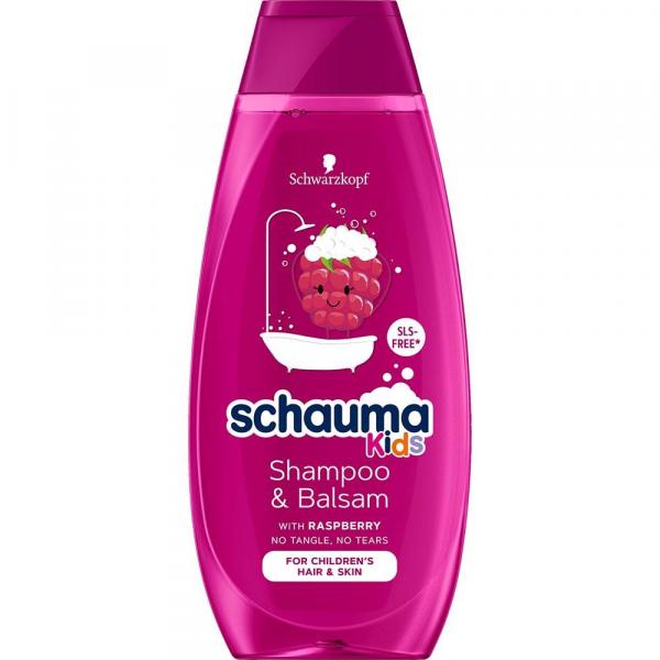 Schauma Kids szampon i odżywka do włosów 400ml Malina

