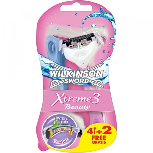 Wilkinson Xtreme3 Beauty maszynki do golenia 6 sztuk

