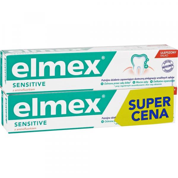 Elmex Sensitive 75ml pasta + druga 50% ceny