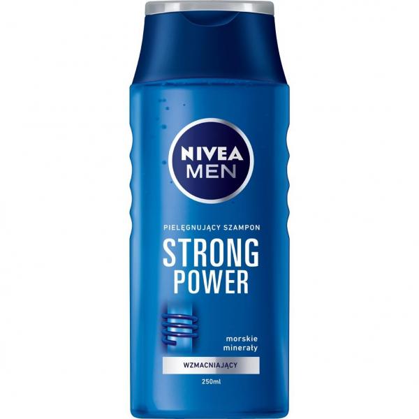 Nivea Men szampon 250ml Strong Power
