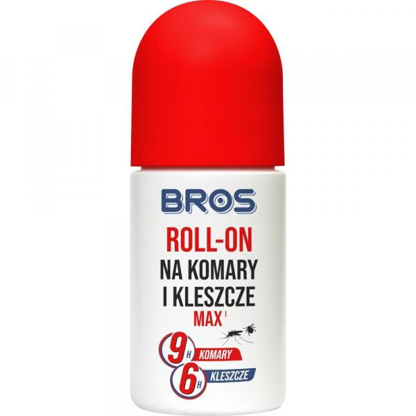 Bros MAX preparat na komary i kleszcze w kulce 50ml (25% DEET)