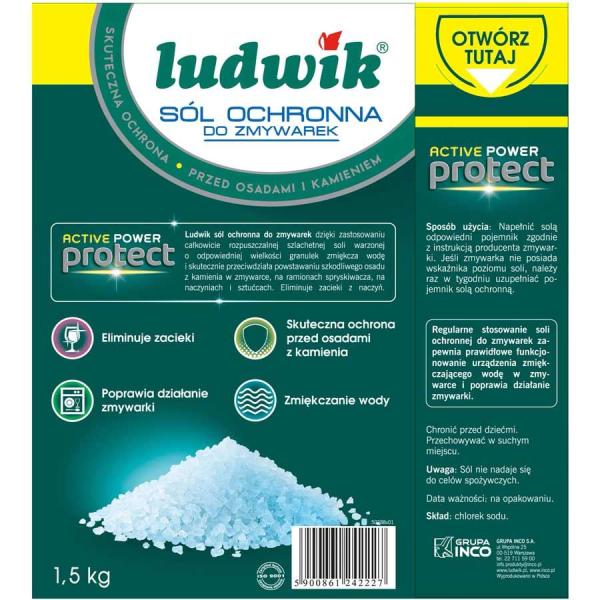 Ludwik sól do zmywarek 1,5kg