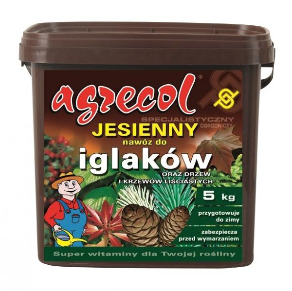 Agrecol nawóz jesienny rośliny iglaste 5kg