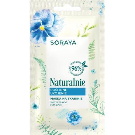 Soraya Naturalnie maska na tkaninie 17g kojąca
