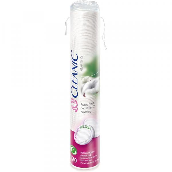 Cleanic Płatki kosmetyczne 120 sztuk