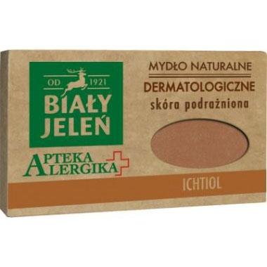 Biały Jeleń Apteka Alergika mydło 125g Ichtiol