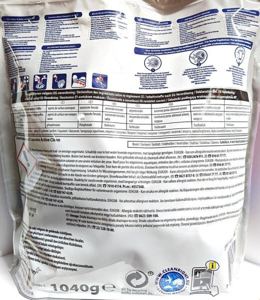 Omo Professional Active Clean kapsułki piorące 3w1 80szt.
