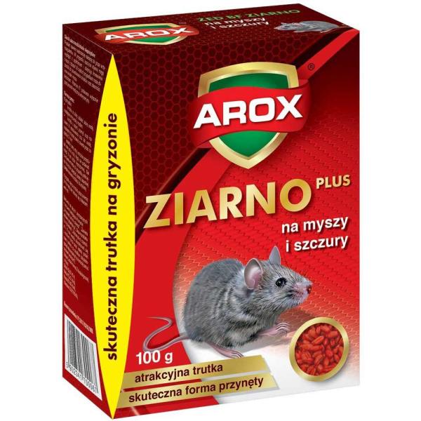 Arox ziarno na myszy i szczury 100g