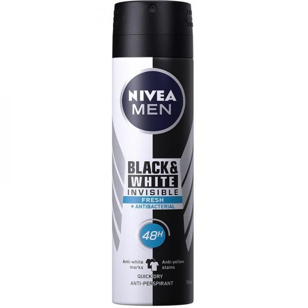 Nivea dezodorant Invisible Black & White Fresh 150ml
