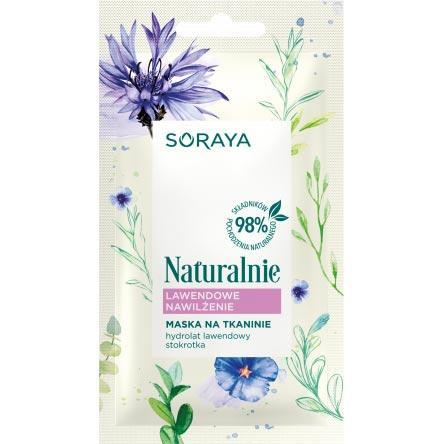 Soraya Naturalnie maska na tkaninie 17g nawilżającą
