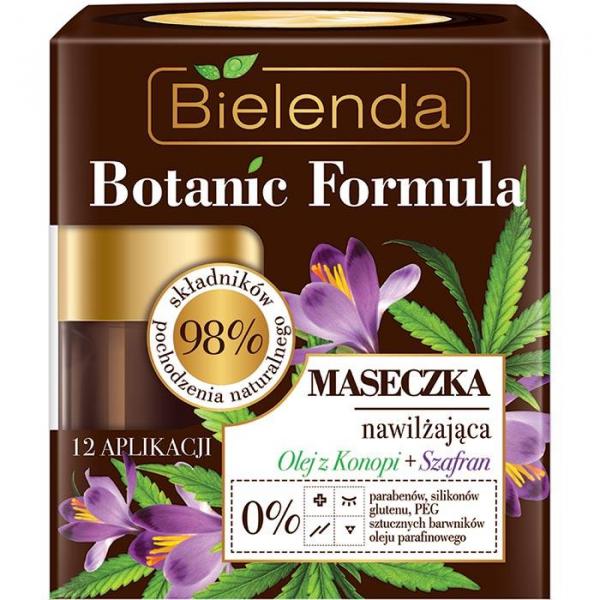 Bielenda Botanic Formula maseczka do twarzy 50ml Nawilżająca