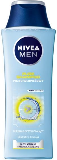 Nivea Men szampon Pure przeciwłupieżowy 250ml