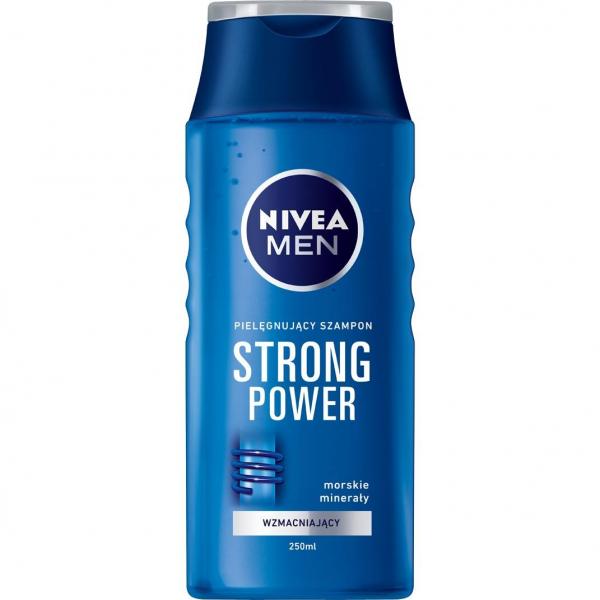 Nivea Men szampon 250ml Strong Power

