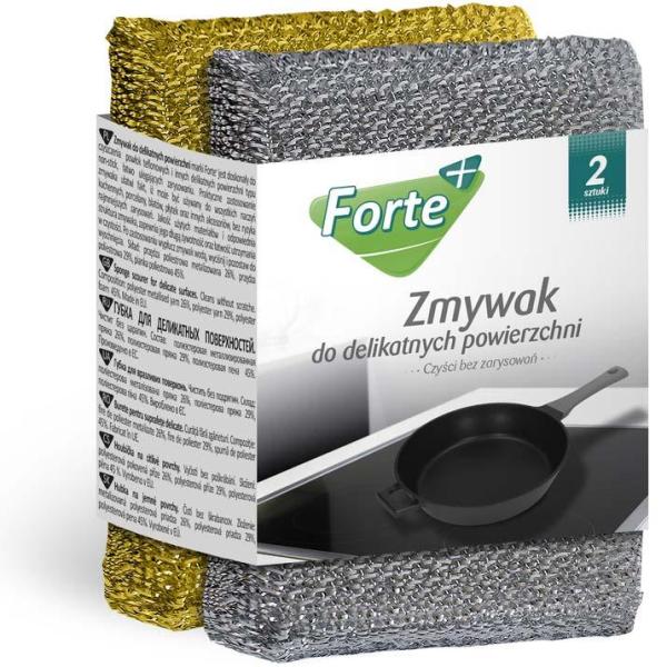 Forte+ zmywak do delikatnych powierzchni 2szt.
