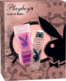 Playboy zestaw Sexy deo + żel pod prysznic