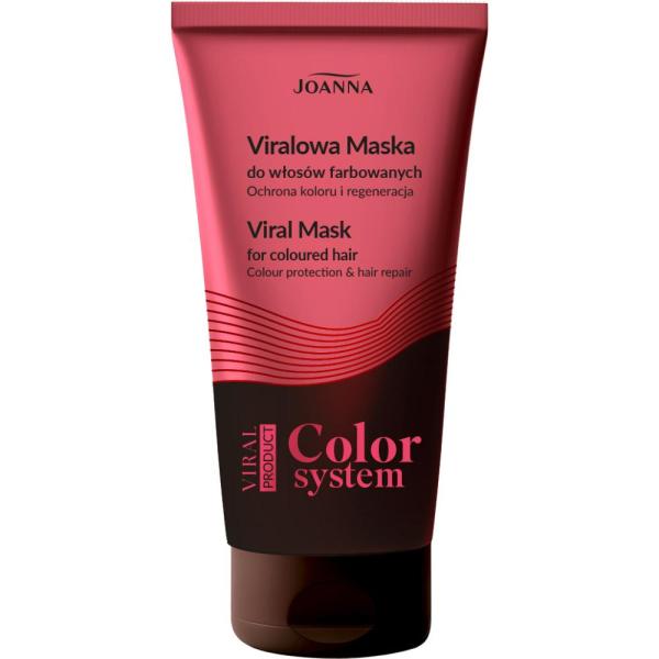 Joanna Color System Viralowa maska do włosów farbowanych 150g 