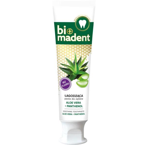 Bio Madent pasta do zębów łagodząca 100ml Aloe Vera