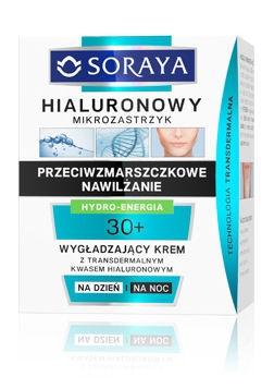 Soraya Hialuronowy Mikrozastrzyk 30+ krem na dzień i noc wygładzający 50ml