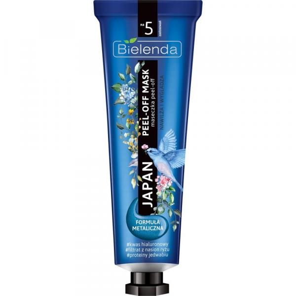 Bielenda Japan Peel-Off Mask maseczka do twarzy nawilżająco-wygładzająca 30g tubka