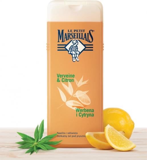Le Petit Marseillais żel pod prysznic 400ml werbena i cytryna