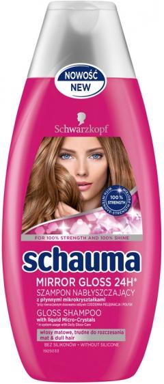 Schauma szampon 250ml Mirror Gloss 24h