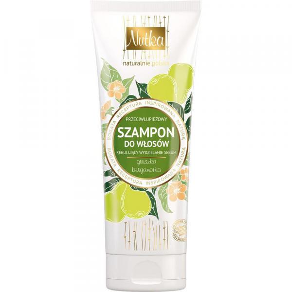 Nutka Szampon przeciwłupieżowy 222ml gruszka/bergamotka