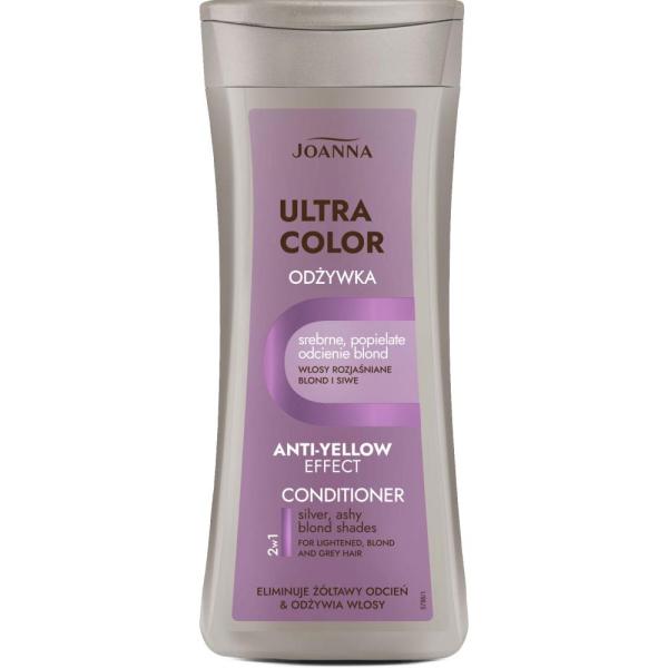 Joanna Ultra Color odżywka do włosów 200ml Srebrne odcienie blondu