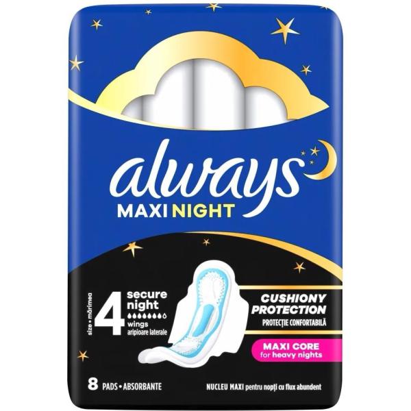 Always Classic Maxi Night podpaski 8szt