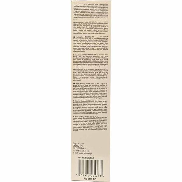Bispol patyczki zapachowe dz45-499 Cotton-White Lilac