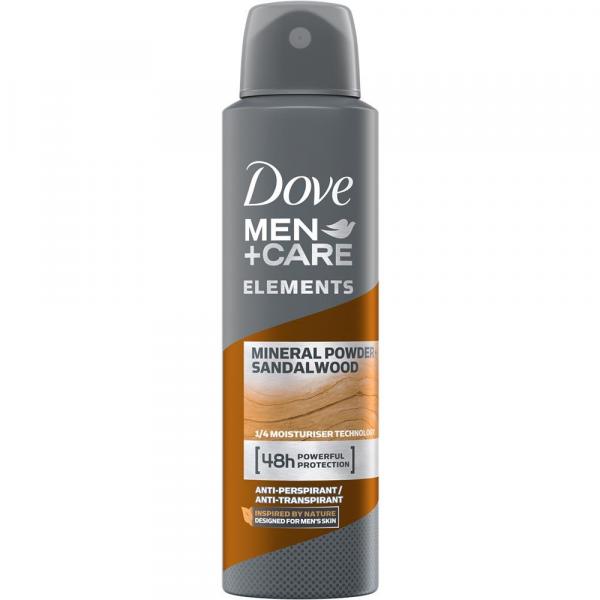 Dove Men dezodorant Talc Mineral & Sandalwood 150ml
